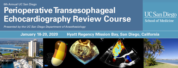 8th Annual UC San Diego Perioperative Transesophageal Echocardiography Review Course