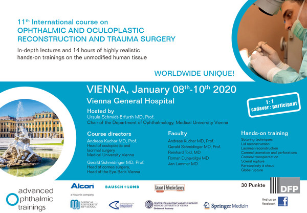 11th International course on ophthalmic and oculoplastic reconstruction and trauma surgery
