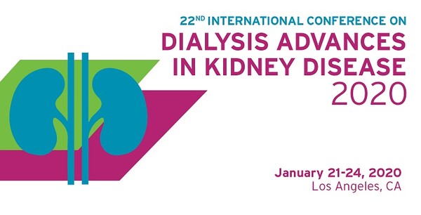 22nd International Conference on Dialysis - Advances in Kidney Disease, 2020