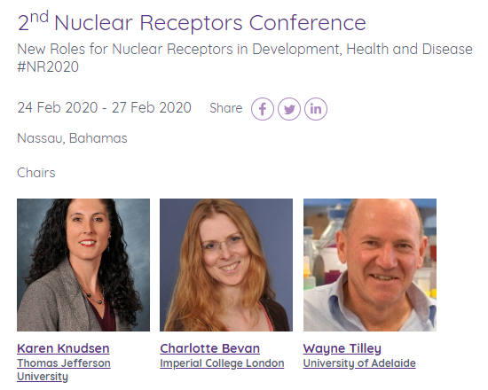 2nd Nuclear Receptors Conference